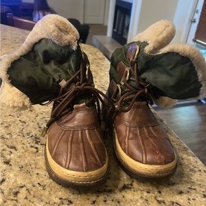 Tory Burch Duck Boots Size 6